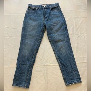 DEREK LAM 10 CROSBY DENIM Women’s High-Rise Classic Straight Leg Jeans, Size 30